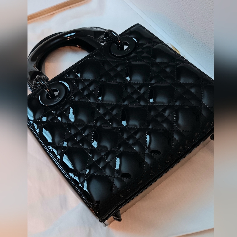 Dior Black Quilted Women's Bag